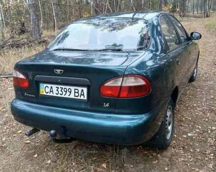 Зеленый Дэу Ланос, объемом двигателя 1.4 л и пробегом 114 тыс. км за 2200 $, фото 1 на Automoto.ua