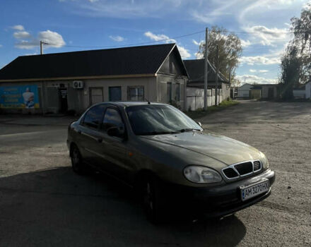 Зеленый Дэу Ланос, объемом двигателя 1.5 л и пробегом 265 тыс. км за 2400 $, фото 7 на Automoto.ua