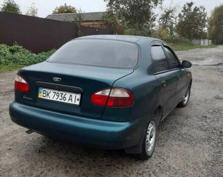 Зеленый Дэу Ланос, объемом двигателя 1.5 л и пробегом 102 тыс. км за 2700 $, фото 3 на Automoto.ua