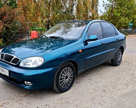 Дэу Ланос 2007 в Кобеляках на Automoto.ua Зеленый Дэу Ланос, объемом двигателя 1.4 л и пробегом 198 тыс. км за 2250 $, фото 1 на Automoto.ua