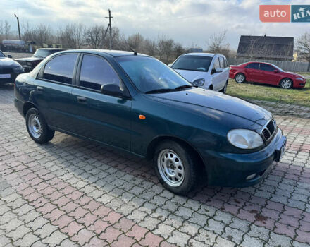 Зеленый Дэу Ланос, объемом двигателя 1.5 л и пробегом 170 тыс. км за 1900 $, фото 1 на Automoto.ua