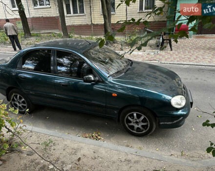 Зеленый Дэу Ланос, объемом двигателя 1.5 л и пробегом 150 тыс. км за 2600 $, фото 1 на Automoto.ua