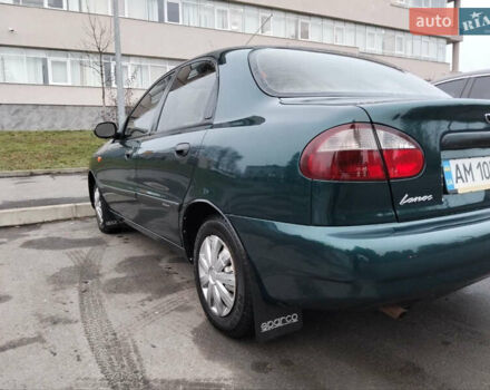Зеленый Дэу Ланос, объемом двигателя 1.5 л и пробегом 191 тыс. км за 2700 $, фото 5 на Automoto.ua