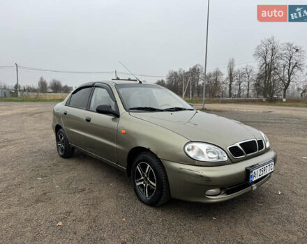 Зелений Деу Ланос, об'ємом двигуна 1.39 л та пробігом 196 тис. км за 1100 $, фото 6 на Automoto.ua