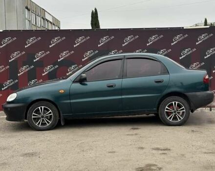 Зеленый Дэу Ланос, объемом двигателя 1.6 л и пробегом 225 тыс. км за 2600 $, фото 4 на Automoto.ua
