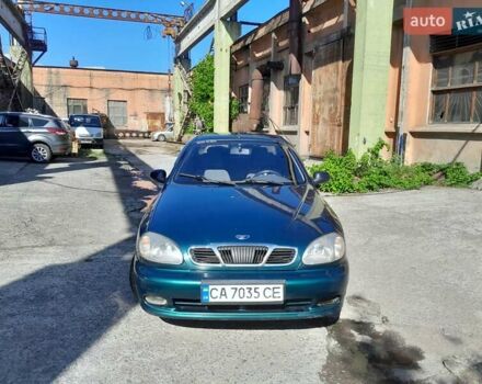 Зеленый Дэу Ланос, объемом двигателя 1.6 л и пробегом 298 тыс. км за 2600 $, фото 2 на Automoto.ua