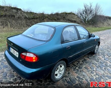 Зеленый Дэу Ланос, объемом двигателя 1.4 л и пробегом 190 тыс. км за 1899 $, фото 2 на Automoto.ua