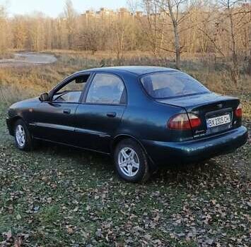 Зеленый Дэу Ланос, объемом двигателя 1.39 л и пробегом 215 тыс. км за 1800 $, фото 9 на Automoto.ua