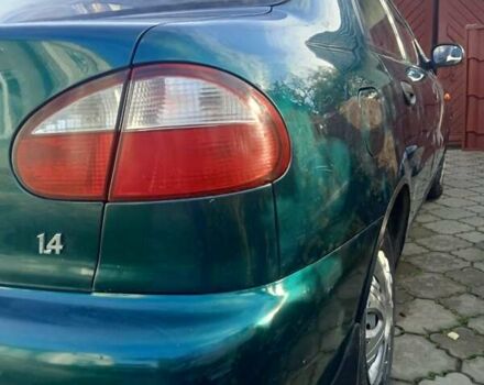 Зеленый Дэу Ланос, объемом двигателя 1.4 л и пробегом 123 тыс. км за 2200 $, фото 1 на Automoto.ua