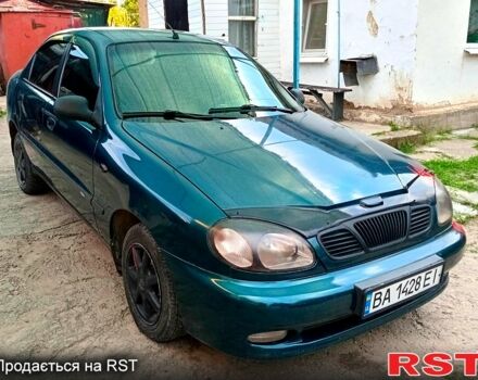 Зеленый Дэу Ланос, объемом двигателя 1.4 л и пробегом 115 тыс. км за 2100 $, фото 5 на Automoto.ua