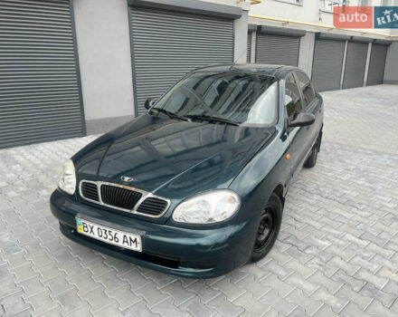 Зеленый Дэу Ланос, объемом двигателя 1.3 л и пробегом 153 тыс. км за 1500 $, фото 1 на Automoto.ua