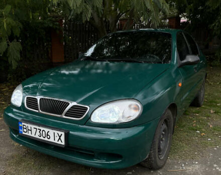 Зеленый Дэу Ланос, объемом двигателя 1.5 л и пробегом 220 тыс. км за 2300 $, фото 1 на Automoto.ua