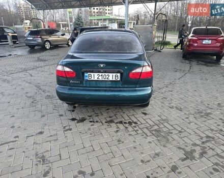 Зелений Деу Ланос, об'ємом двигуна 1.6 л та пробігом 133 тис. км за 2900 $, фото 4 на Automoto.ua