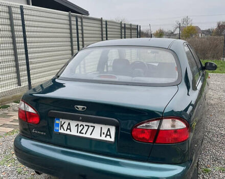 Зеленый Дэу Ланос, объемом двигателя 1.5 л и пробегом 133 тыс. км за 2200 $, фото 1 на Automoto.ua