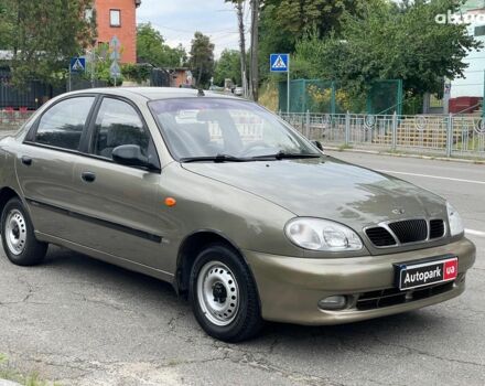 Зеленый Дэу Ланос, объемом двигателя 1.5 л и пробегом 93 тыс. км за 3590 $, фото 1 на Automoto.ua