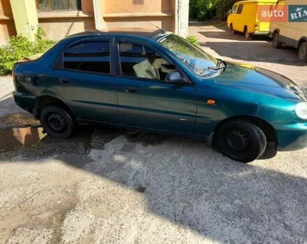 Зеленый Дэу Ланос, объемом двигателя 1.6 л и пробегом 298 тыс. км за 2600 $, фото 4 на Automoto.ua