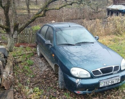 Зелений Деу Ланос, об'ємом двигуна 1.5 л та пробігом 100 тис. км за 1200 $, фото 1 на Automoto.ua