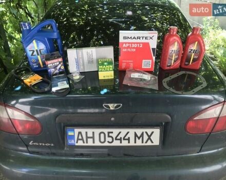 Зелений Деу Ланос, об'ємом двигуна 1.5 л та пробігом 196 тис. км за 3900 $, фото 18 на Automoto.ua