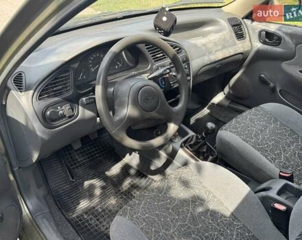 Зеленый Дэу Ланос, объемом двигателя 1.5 л и пробегом 232 тыс. км за 2650 $, фото 7 на Automoto.ua