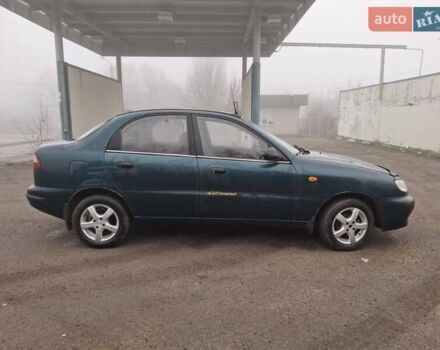 Зеленый Дэу Ланос, объемом двигателя 1.5 л и пробегом 119 тыс. км за 2200 $, фото 3 на Automoto.ua