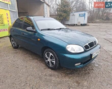 Зелений Деу Ланос, об'ємом двигуна 1.5 л та пробігом 147 тис. км за 2200 $, фото 2 на Automoto.ua