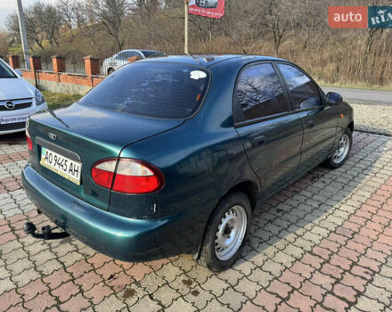 Зеленый Дэу Ланос, объемом двигателя 1.5 л и пробегом 170 тыс. км за 1900 $, фото 3 на Automoto.ua