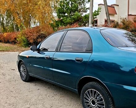 Дэу Ланос 2007 в Кобеляках на Automoto.ua Зеленый Дэу Ланос, объемом двигателя 1.4 л и пробегом 198 тыс. км за 2250 $, фото 2 на Automoto.ua
