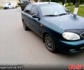 Зеленый Дэу Ланос, объемом двигателя 1.3 л и пробегом 160 тыс. км за 1650 $, фото 1 на Automoto.ua
