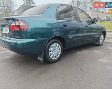 Зеленый Дэу Ланос, объемом двигателя 1.5 л и пробегом 191 тыс. км за 2700 $, фото 3 на Automoto.ua