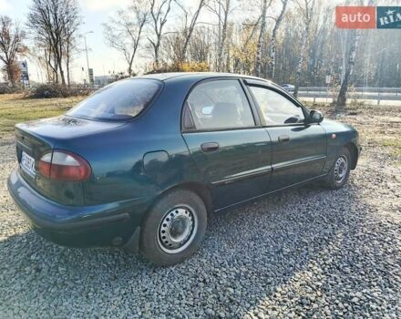Зеленый Дэу Ланос, объемом двигателя 1.5 л и пробегом 182 тыс. км за 1999 $, фото 4 на Automoto.ua