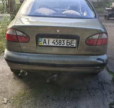 Зеленый Дэу Ланос, объемом двигателя 1.39 л и пробегом 233 тыс. км за 1650 $, фото 3 на Automoto.ua