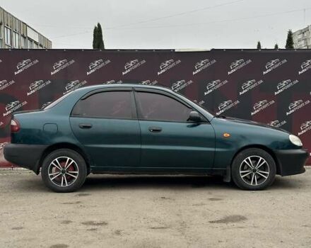 Зеленый Дэу Ланос, объемом двигателя 1.6 л и пробегом 225 тыс. км за 3000 $, фото 3 на Automoto.ua