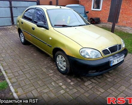 Зеленый Дэу Ланос, объемом двигателя 1.3 л и пробегом 180 тыс. км за 1300 $, фото 4 на Automoto.ua