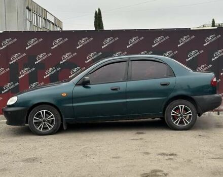 Зеленый Дэу Ланос, объемом двигателя 1.6 л и пробегом 225 тыс. км за 3000 $, фото 4 на Automoto.ua