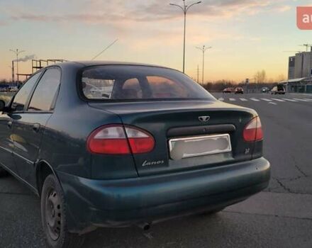 Зеленый Дэу Ланос, объемом двигателя 1.39 л и пробегом 198 тыс. км за 1999 $, фото 4 на Automoto.ua