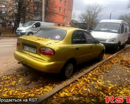 Зеленый Дэу Ланос, объемом двигателя 1.5 л и пробегом 230 тыс. км за 2300 $, фото 4 на Automoto.ua