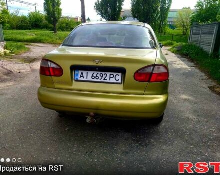 Зеленый Дэу Ланос, объемом двигателя 1.5 л и пробегом 183 тыс. км за 2600 $, фото 1 на Automoto.ua