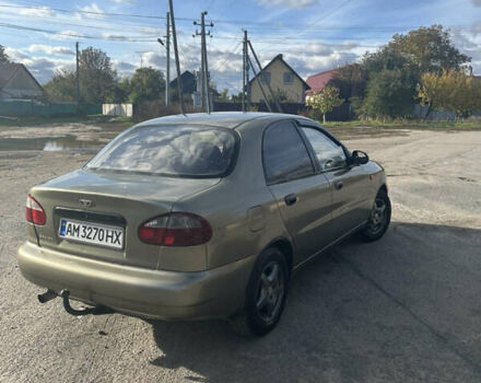 Зеленый Дэу Ланос, объемом двигателя 1.5 л и пробегом 265 тыс. км за 2400 $, фото 5 на Automoto.ua