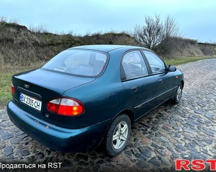 Зеленый Дэу Ланос, объемом двигателя 1.4 л и пробегом 190 тыс. км за 1899 $, фото 3 на Automoto.ua