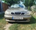 Зеленый Дэу Ланос, объемом двигателя 1.6 л и пробегом 250 тыс. км за 2800 $, фото 1 на Automoto.ua