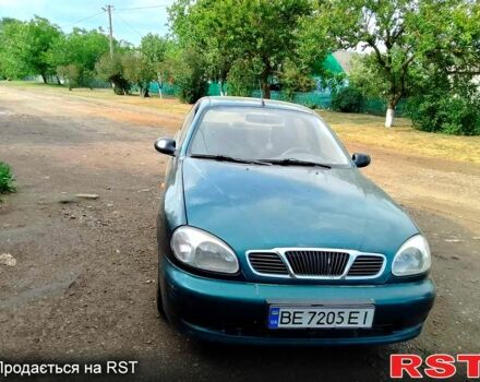 Дэу Ланос 2007 в Николаеве на Automoto.ua Зеленый Дэу Ланос, объемом двигателя 1.4 л и пробегом 234 тыс. км за 1150 $, фото 1 на Automoto.ua