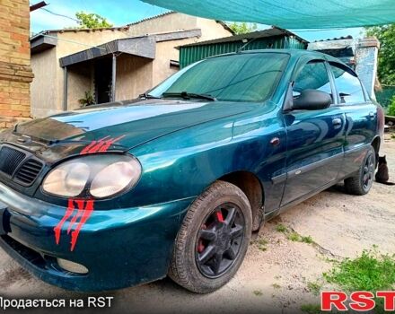 Зеленый Дэу Ланос, объемом двигателя 1.4 л и пробегом 115 тыс. км за 2100 $, фото 9 на Automoto.ua