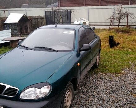 Зелений Деу Ланос, об'ємом двигуна 1.4 л та пробігом 188 тис. км за 1400 $, фото 3 на Automoto.ua