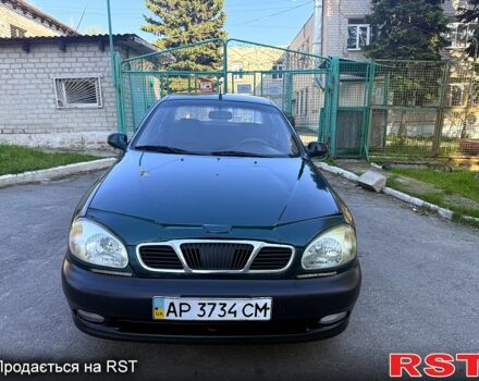 Зеленый Дэу Ланос, объемом двигателя 1.5 л и пробегом 200 тыс. км за 1500 $, фото 1 на Automoto.ua