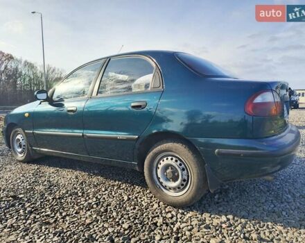 Зеленый Дэу Ланос, объемом двигателя 1.5 л и пробегом 182 тыс. км за 1999 $, фото 10 на Automoto.ua