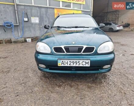 Зелений Деу Ланос, об'ємом двигуна 1.5 л та пробігом 147 тис. км за 2200 $, фото 1 на Automoto.ua