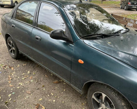 Дэу Ланос 2007 в Днепре (Днепропетровске) на Automoto.ua Зеленый Дэу Ланос, объемом двигателя 1.39 л и пробегом 320 тыс. км за 1500 $, фото 1 на Automoto.ua