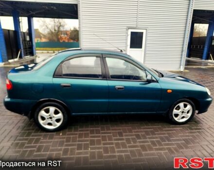 Зеленый Дэу Ланос, объемом двигателя 1.5 л и пробегом 283 тыс. км за 2200 $, фото 5 на Automoto.ua