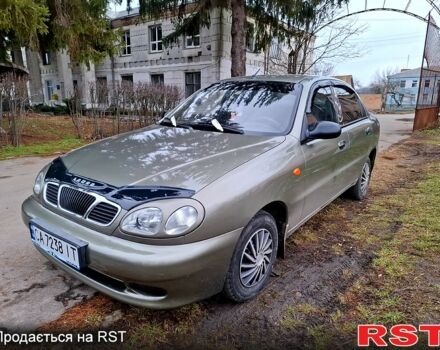 Зеленый Дэу Ланос, объемом двигателя 1.5 л и пробегом 130 тыс. км за 2900 $, фото 1 на Automoto.ua