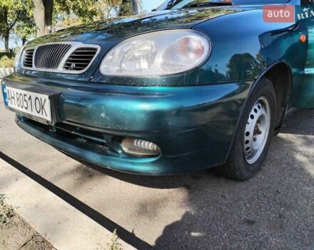 Дэу Ланос 2007 в Краматорске на Automoto.ua Зеленый Дэу Ланос, объемом двигателя 1.5 л и пробегом 185 тыс. км за 2200 $, фото 4 на Automoto.ua